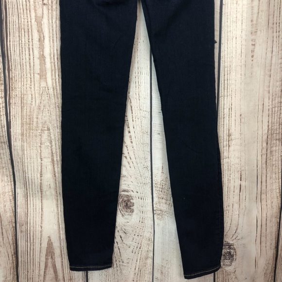 American Eagle Rose Embroidered Skinny Jeans 00S - Picture 7 of 8